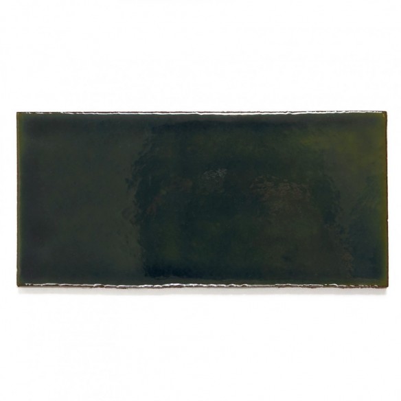 Kraftfliese Rustik Metro, Flaschengrün 10x20