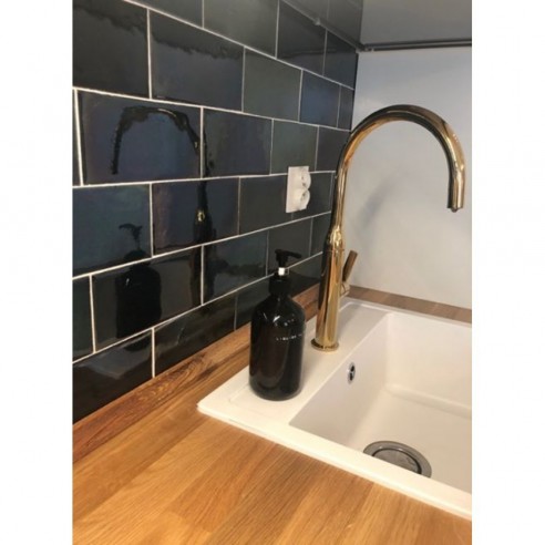 Kraftfliese Rustik Metro, Flaschengrün 10x20