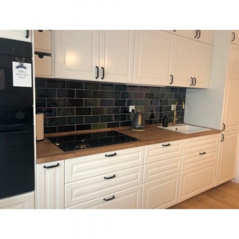 Kraftfliese Rustik Metro, Flaschengrün 10x20