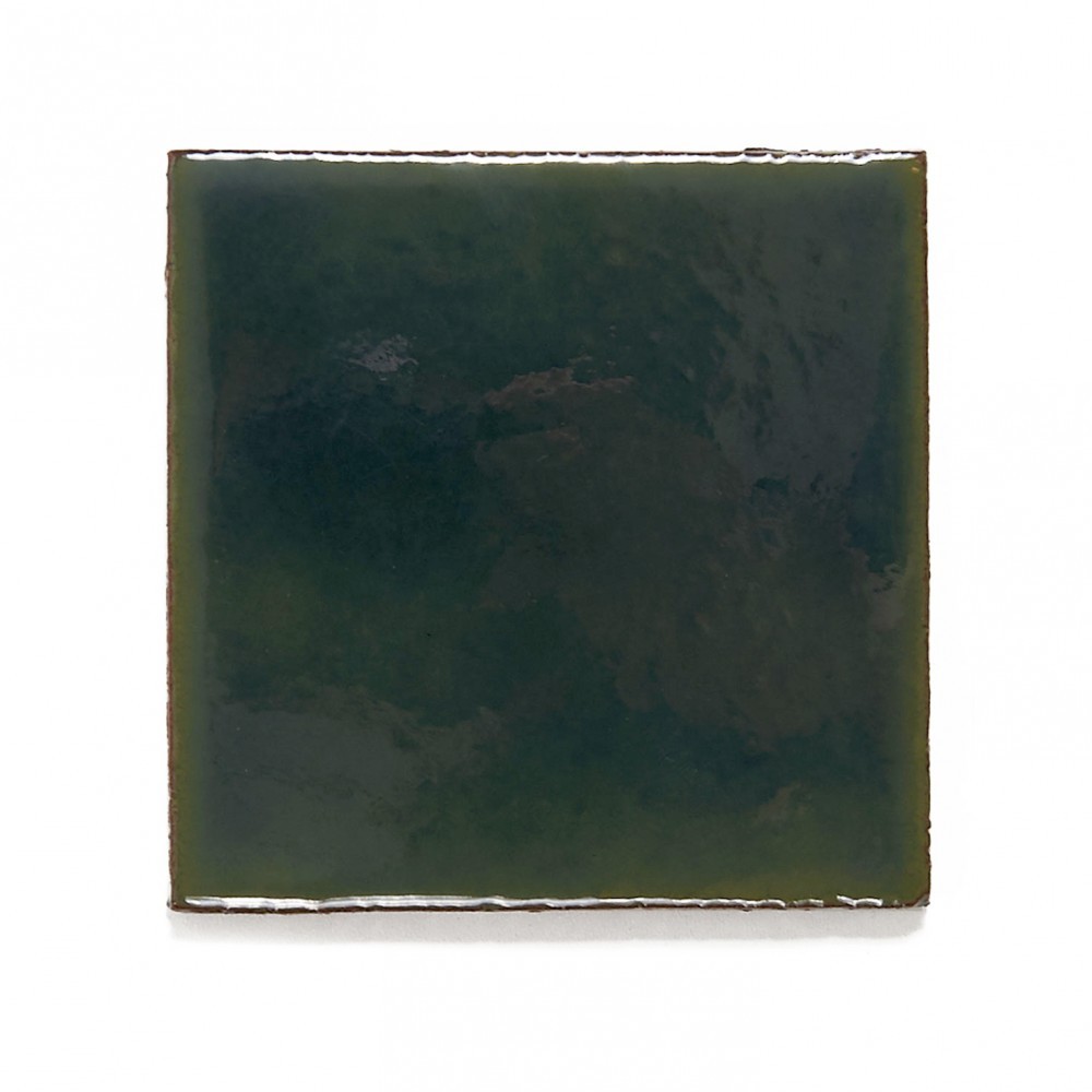 Craftfliese Rustik, Flaschengrün 10x10