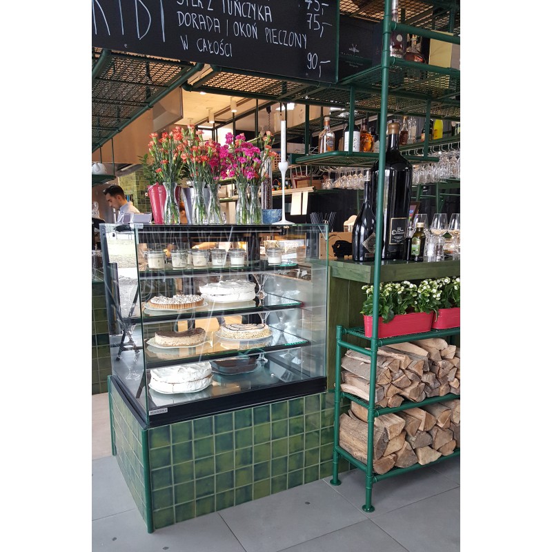 Craftfliese Rustik, Flaschengrün 10x10