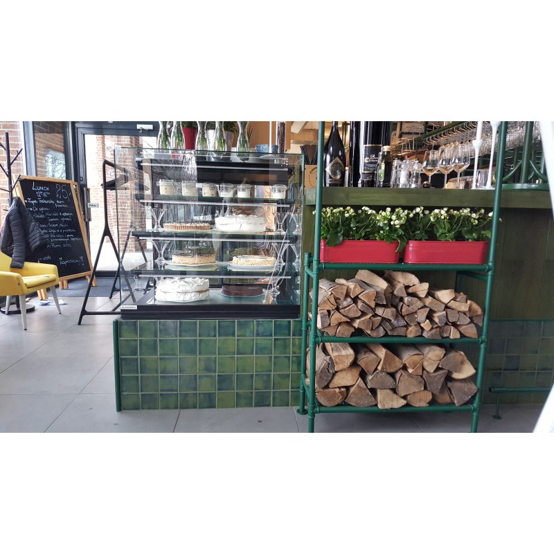 Craftfliese Rustik, Flaschengrün 10x10