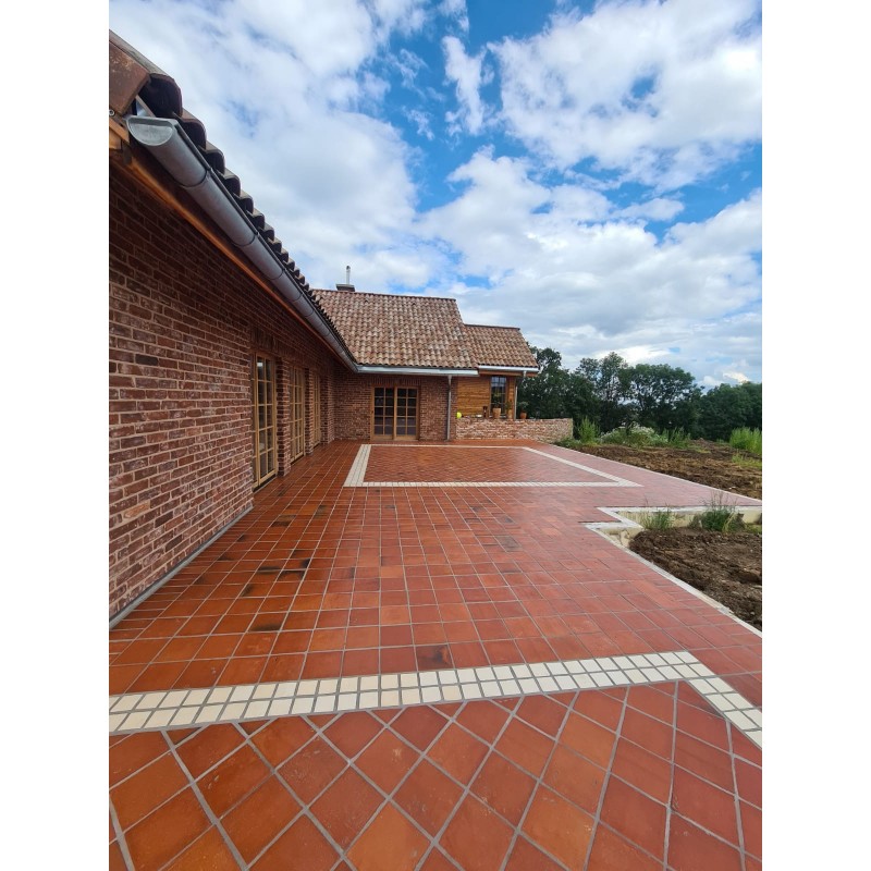 Terracotta Gotik 20x20, Terrasse