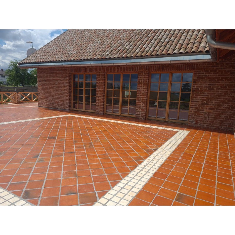 Terracotta Gotik 20x20, Terrasse