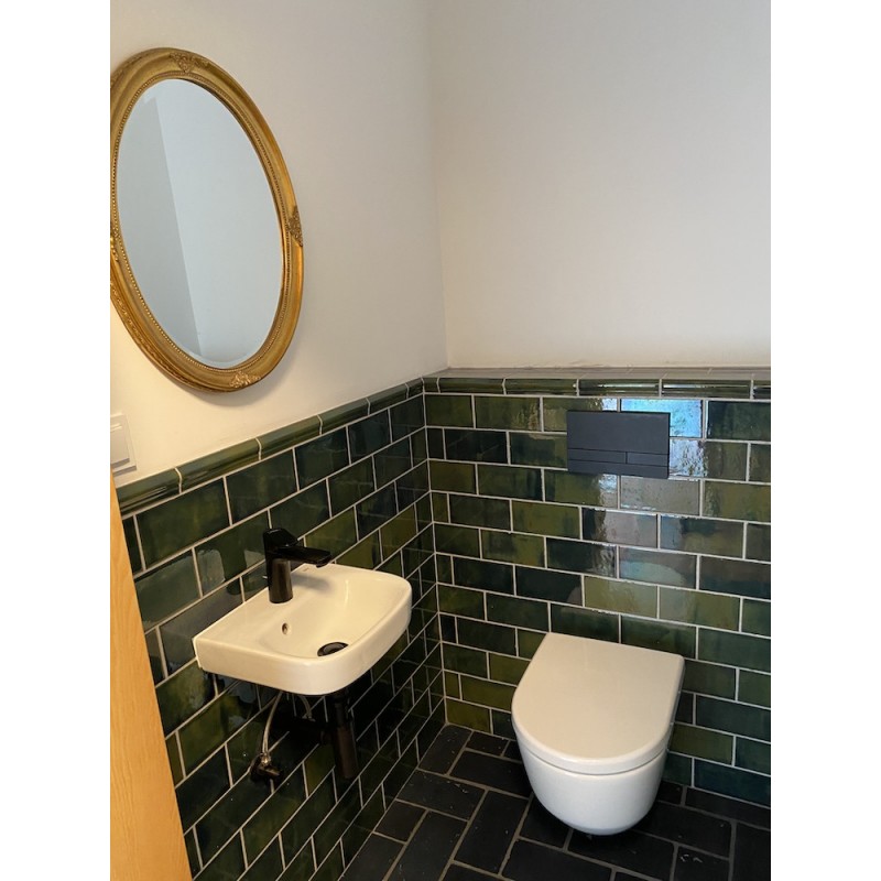 Kraftfliese Rustik Metro, Flaschengrün 10x20