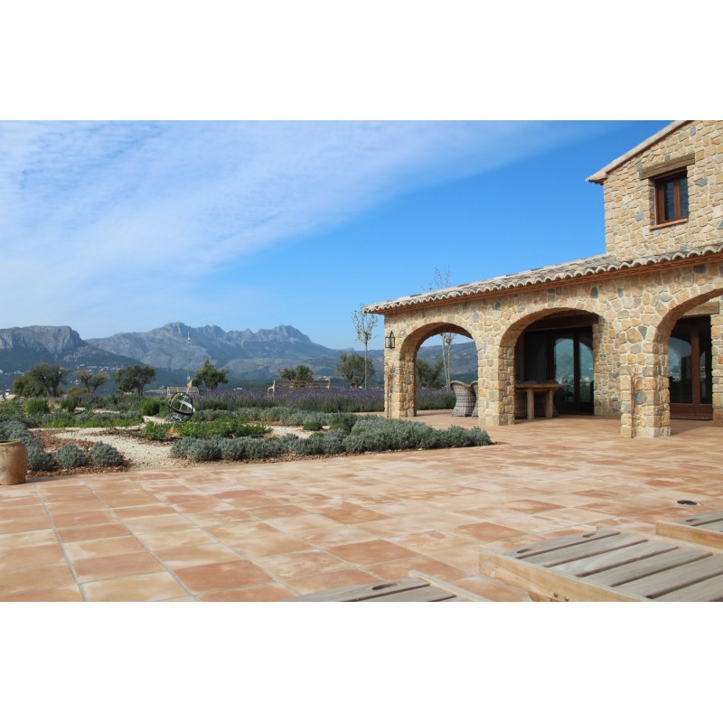 Originale Cotto-Fliesen aus Spanien 40x40x2,7 cm