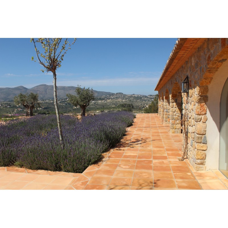 Originale Cotto-Fliesen aus Spanien 40x40x2,7 cm