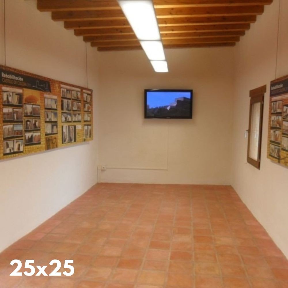 Originale Cotto-Fliesen aus Spanien 25x25x2 cm