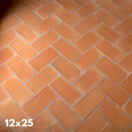 Originale Cotto-Fliesen aus Spanien 12,5x25x2 cm