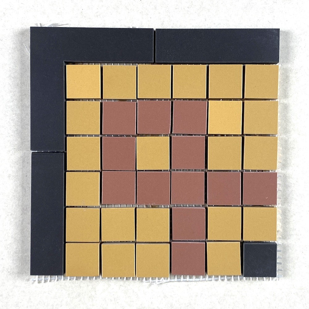 Historisches Bordüren-Mosaik Ecke 02