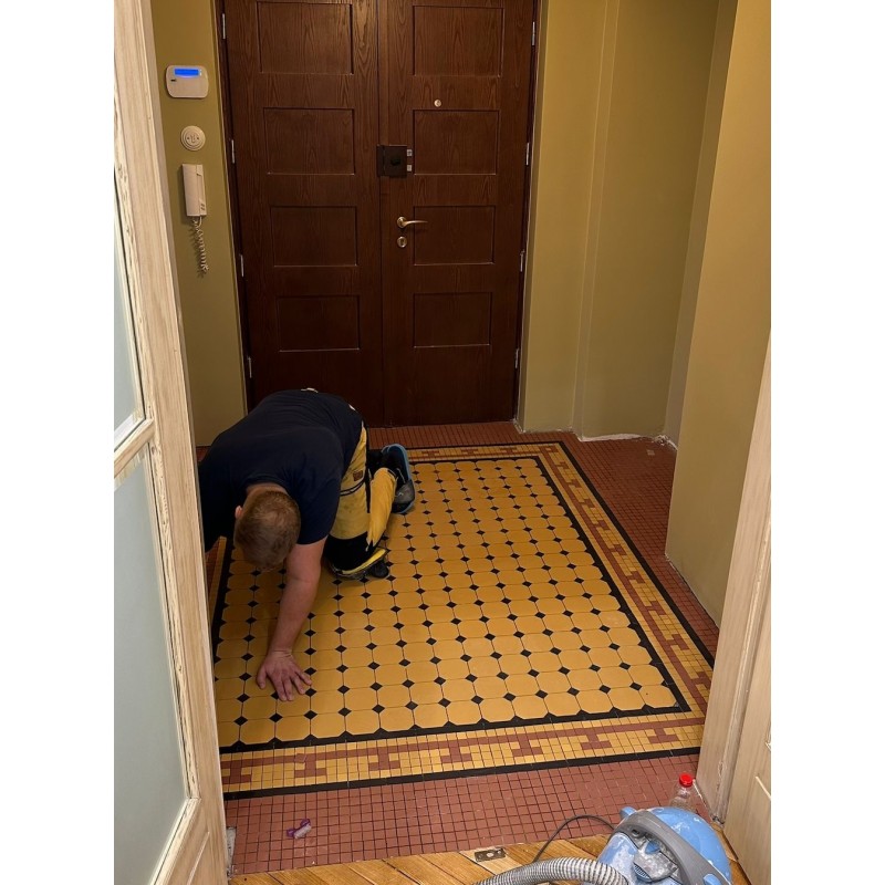 Historisches Oktagon-Mosaik 01