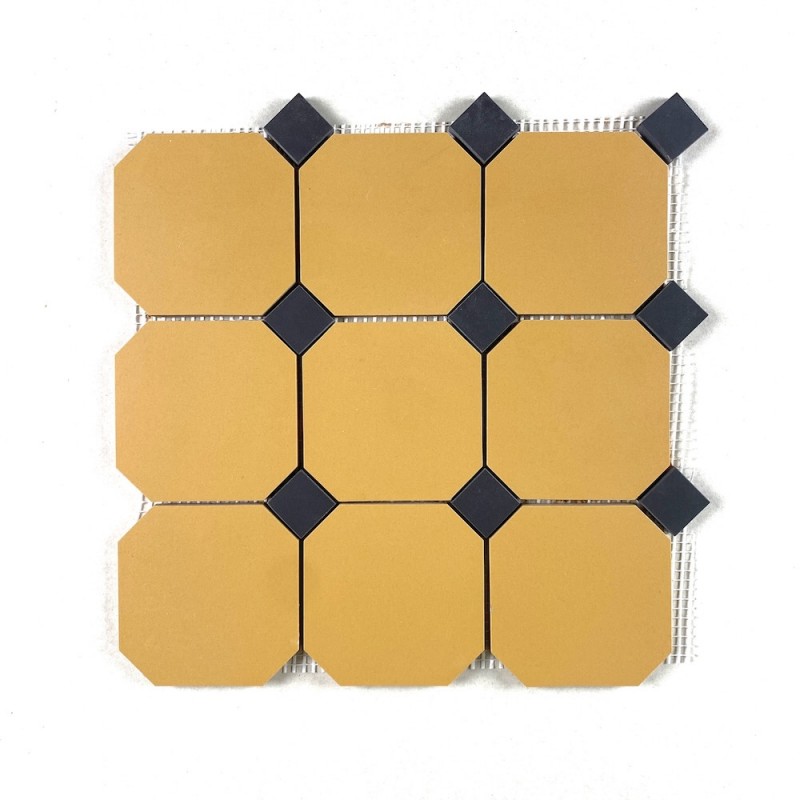 Historisches Oktagon-Mosaik 01