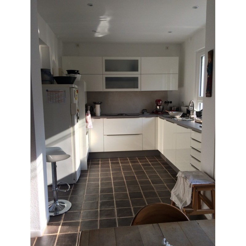 Spanische Cotto-Fliesen GRIS 20x20 – imprägniert mit Farbvertiefung