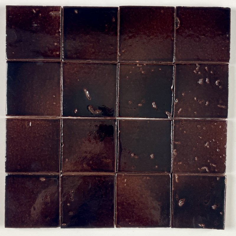 Craftfliese Azulejo, Bottle Brown 10x10