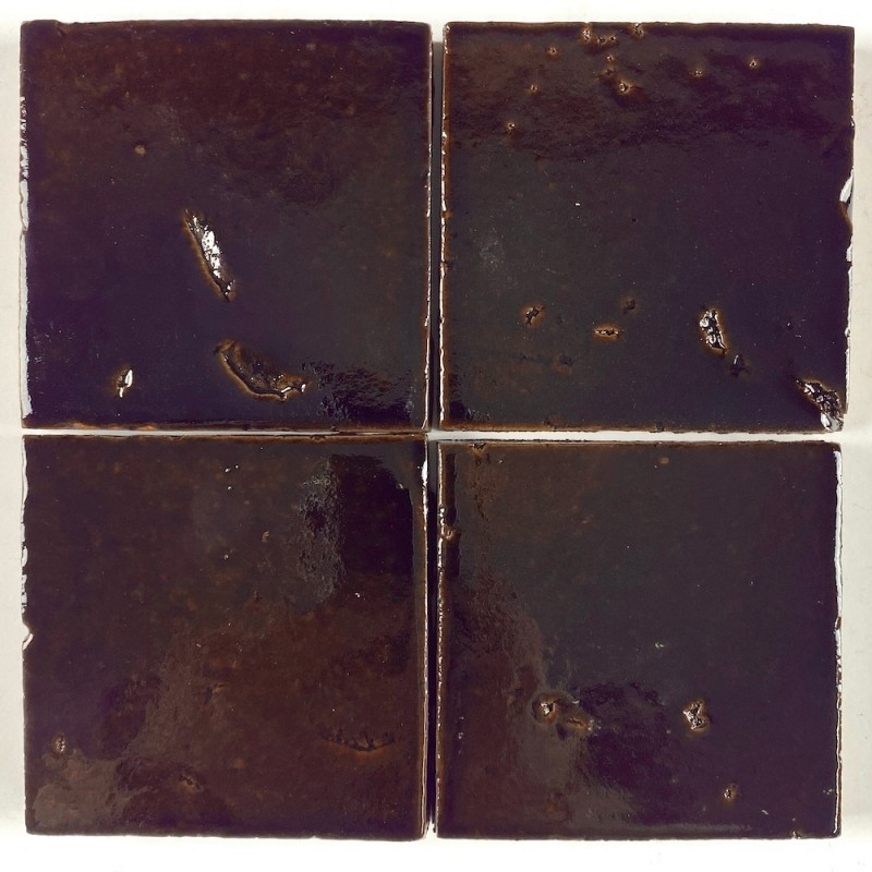 Craftfliese Azulejo, Bottle Brown 10x10