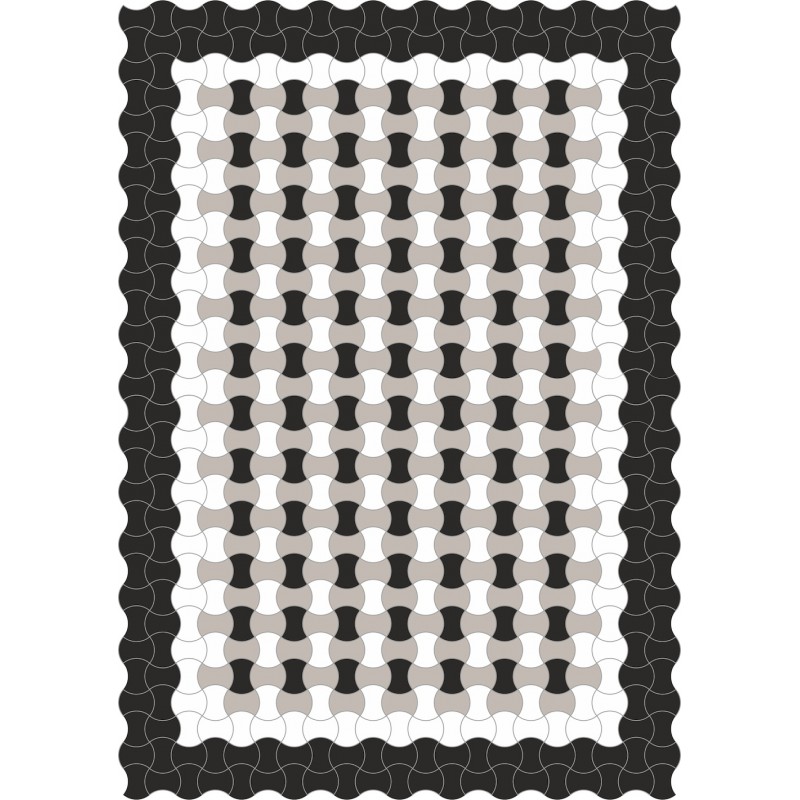 Korsetts Mosaikfliesen