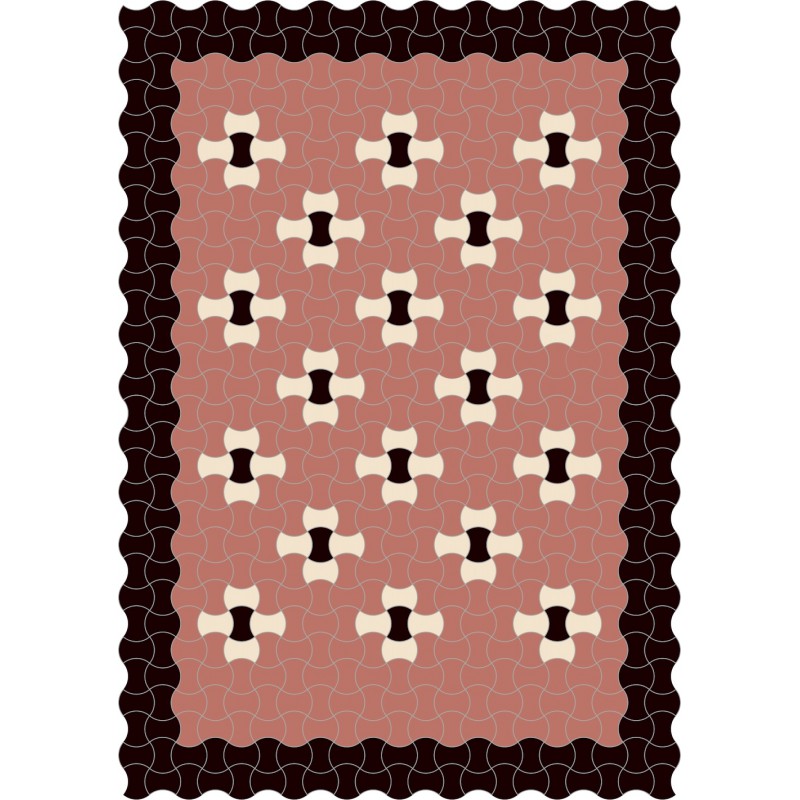 Korsetts Mosaikfliesen