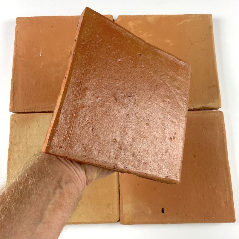 Terracotta ANTIC COTTO, imprägnierte Fliese, Farbvertiefungseffekt