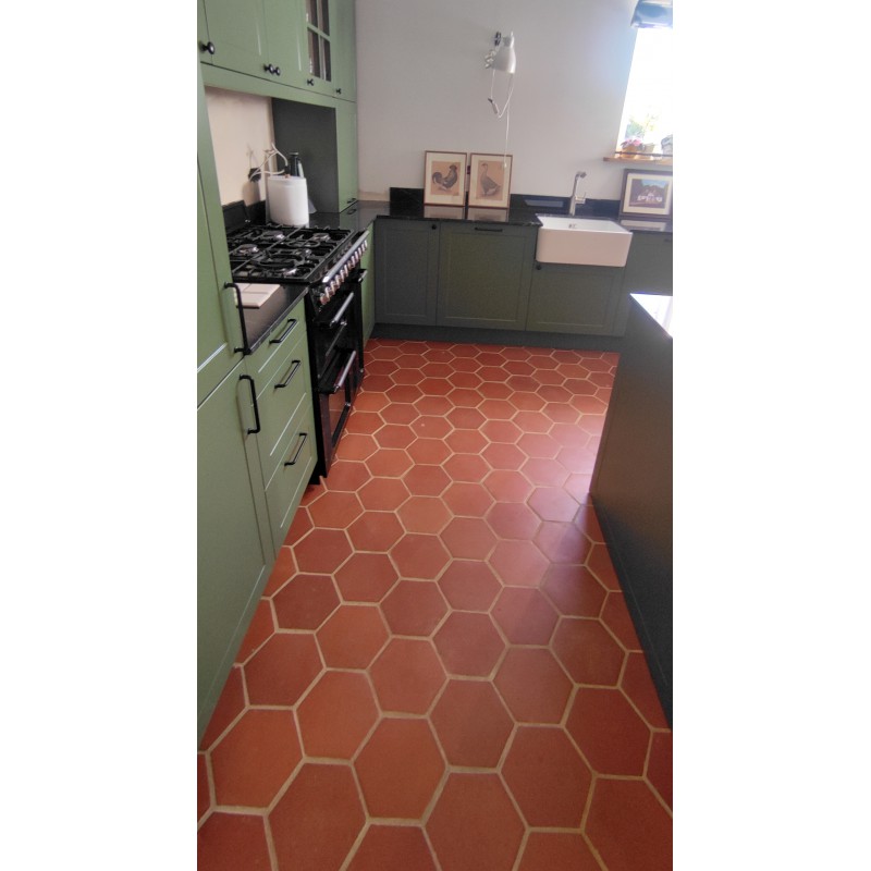 Terracotta COTTO CLASSIC HEXAGON, Küche