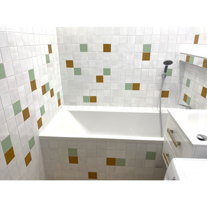 Craftfliese Rustik, Weiß 10x10 und Dekore