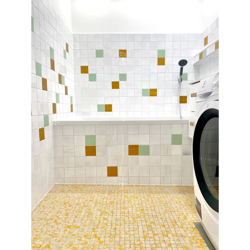 Craftfliese Rustik, Weiß 10x10 und Dekore