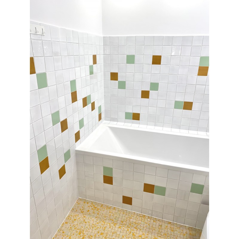 Craftfliese Rustik, Weiß 10x10 und Dekore