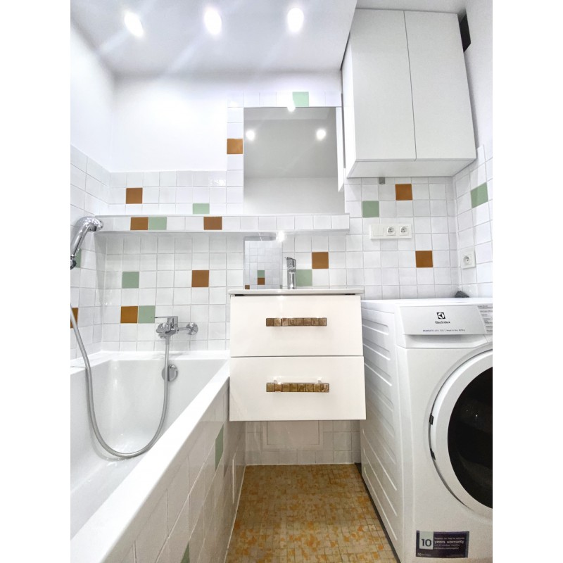 Craftfliese Rustik, Weiß 10x10 und Dekore