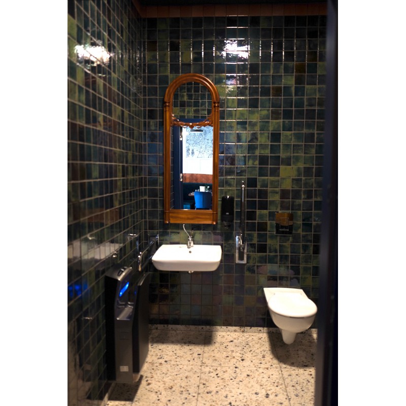 Craftfliese Rustik, Flaschengrün 10x10