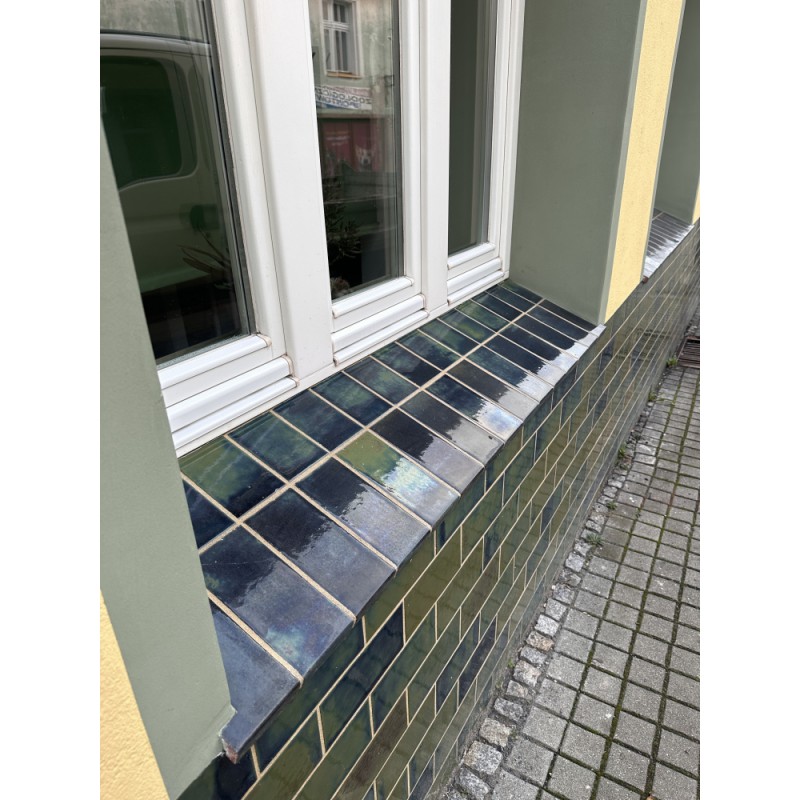 Kraftfliese Rustik Metro, Flaschengrün 10x20