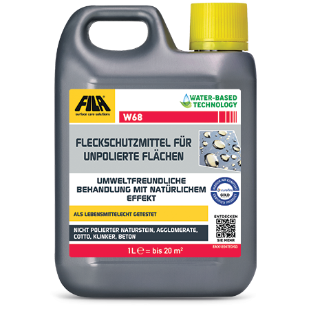 Fila W68 - Fleckschutzmittel für unpolierte Oberflächen