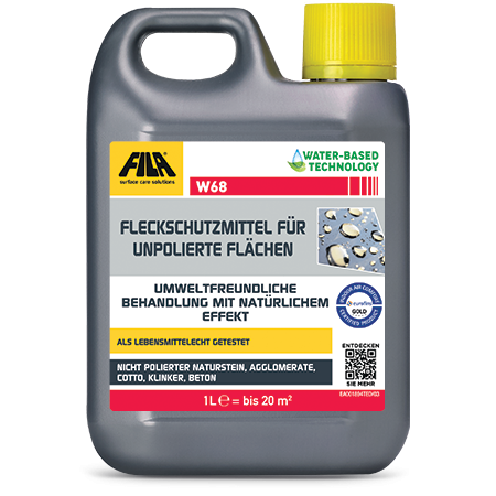Fila W68 - Fleckschutzmittel für unpolierte Oberflächen