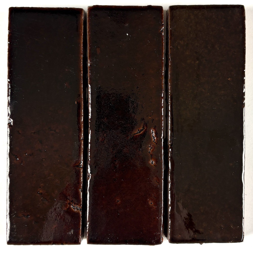 Craftfliese Azulejo, Bottle Brown 5x15