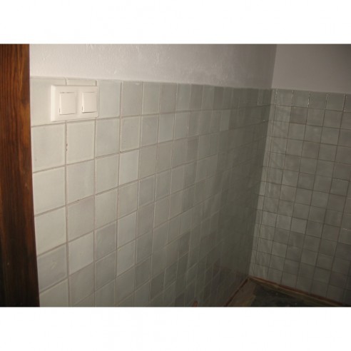 Craftfliese Rustik, Weiß 10x10