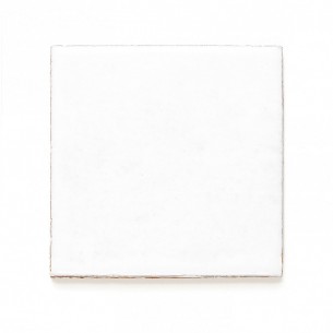 Craftfliese Rustik Weiß 10x10