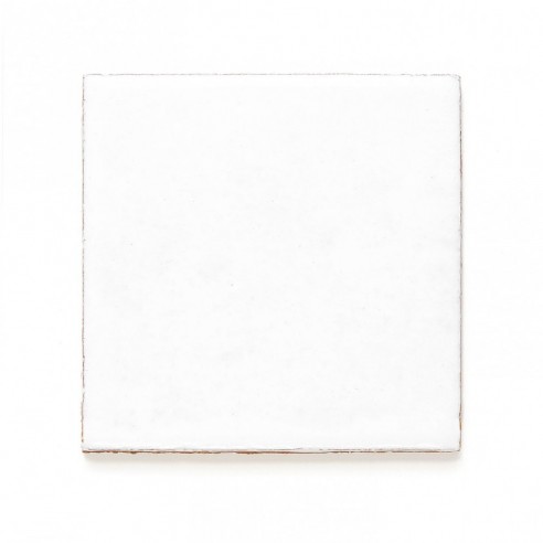 Craftfliese Rustik, Weiß 10x10