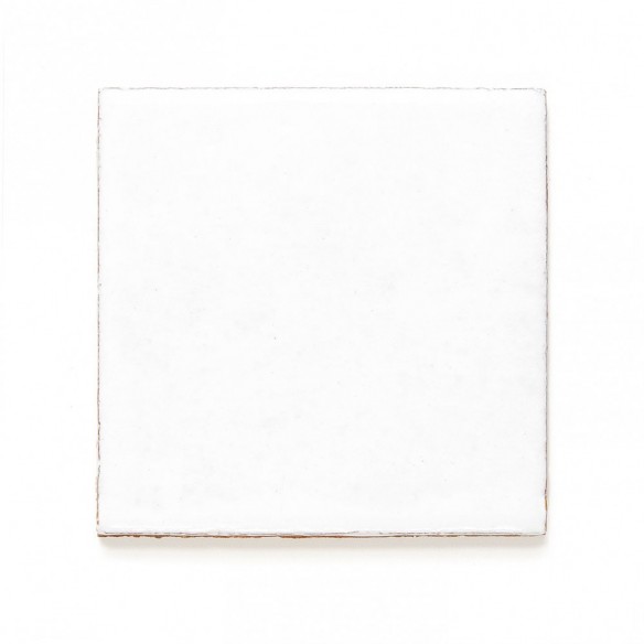 Craftfliese Rustik, Weiß 10x10