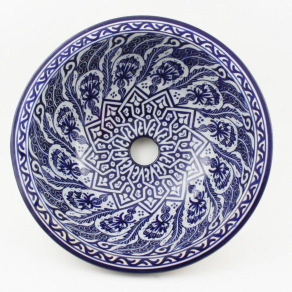 Umywalka malowana z Maroka...