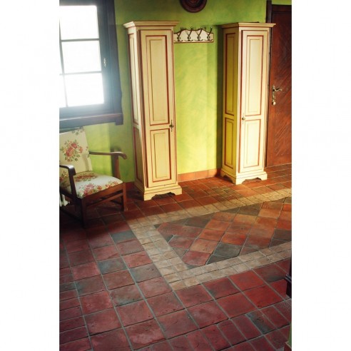 DEKOR Terracottta GOTIK 10x10 ecru